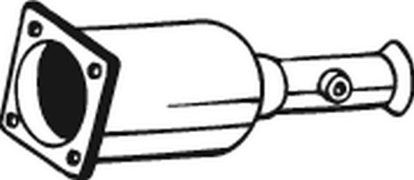 Bosal 095-248 - Tahma / partikelfilter,väljalaskesüst. abeteks.ee