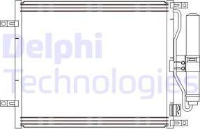 Delphi CF20245 - Kondensaator,kliimaseade abeteks.ee