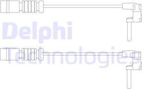 Delphi LZ0230 - Hoiatuskontakt, piduriklotsi kulumine abeteks.ee
