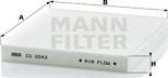 Mann-Filter CU 2043 - Filter,salongiõhk abeteks.ee