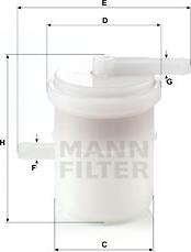 Mann-Filter WK 42/81 - Kütusefilter abeteks.ee