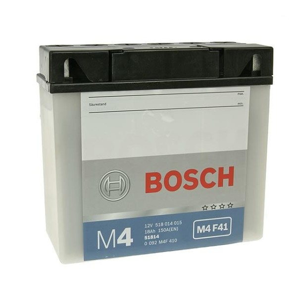 BOSCH M4F41 MC Fresh pack 12 V 18 Ah 100 A 3 186x82x173