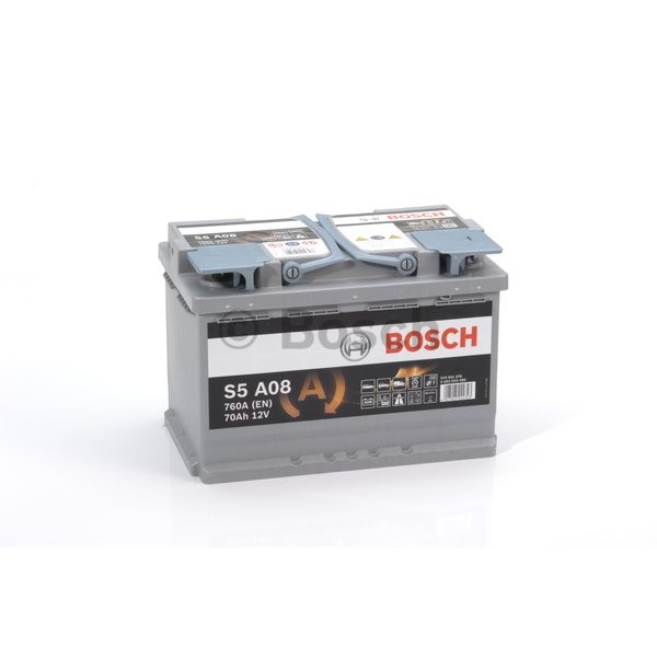 BOSCH S5 A08-AGM 70 Ah 760 A 0 (- +) 278x175x190