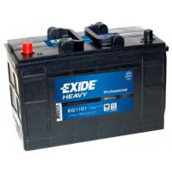 EXIDE EG1101  HD Professional 110Ah 750A (+ -) 349x175x235