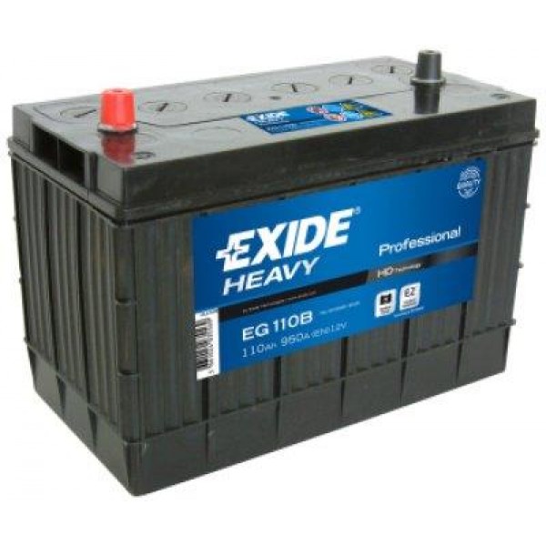 EXIDE EG110B  HD Professional 110Ah 950A (+ -) 330x173x240